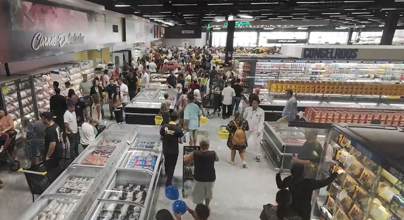 Andradina celebra a inauguração da 21ª loja da rede Proença Supermercados - Divulgação