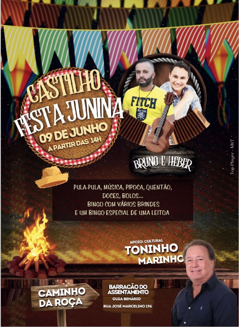  Castilho Celebra Festa Junina com Muita Animação e Tradição - Divulgação