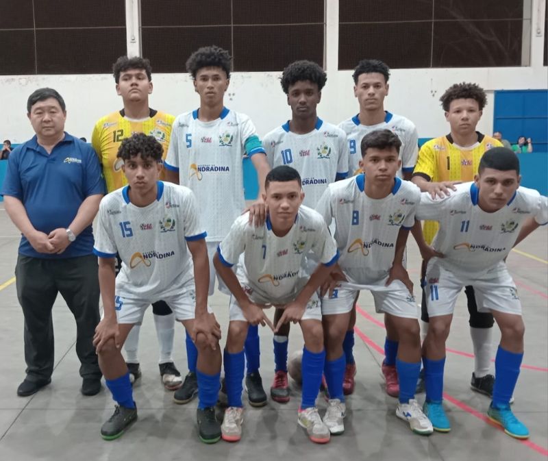 Futsal Sub-17 de Andradina conquista terceira vitória na Copa AME em jogo emocionante - Divulgação