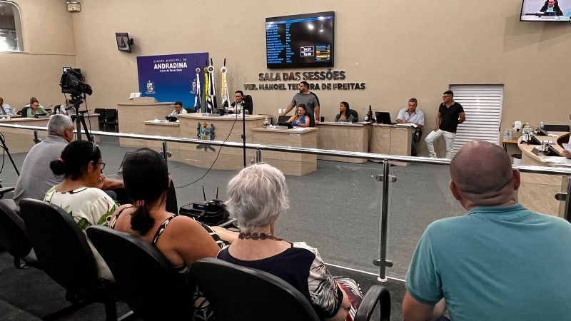 Câmara de Andradina realiza nona sessão ordinária do ano - Divulgação