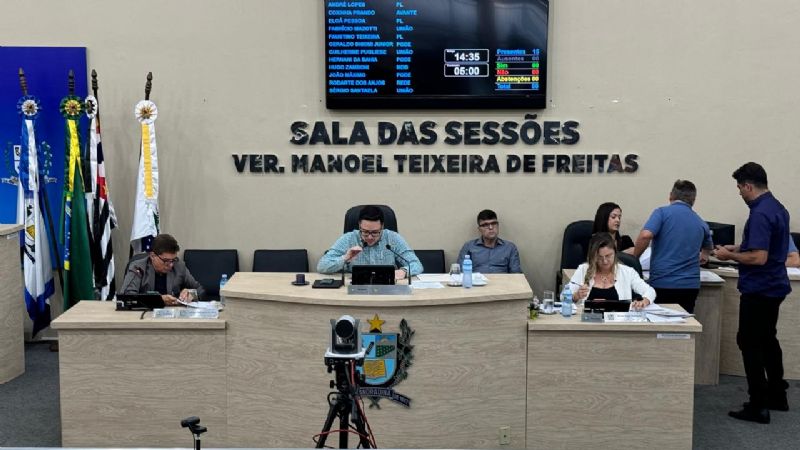 Câmara Municipal de Andradina Discute Emenda à Lei Orgânica na 34ª Sessão Ordinária - Foto: Divulgação.