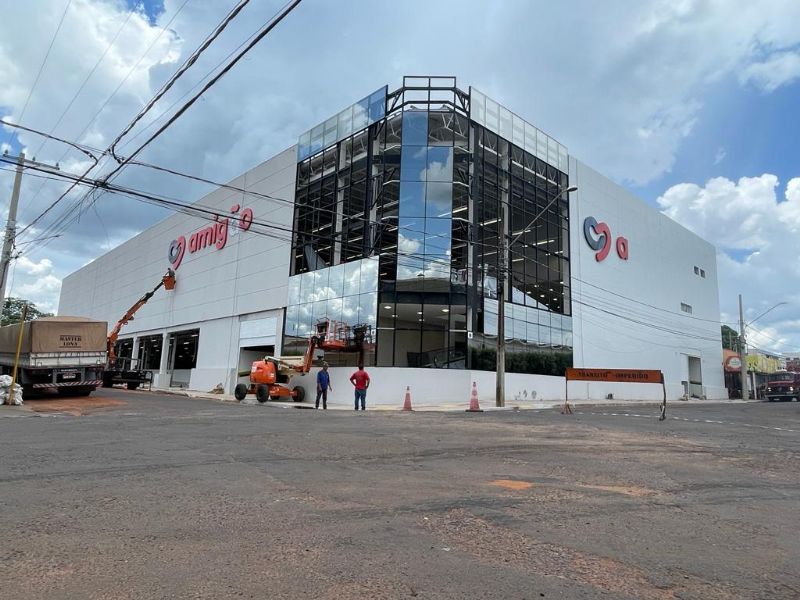 Inauguração do Supermercados Amigão em Andradina (SP) está Próxima - Foto: Andravirtual