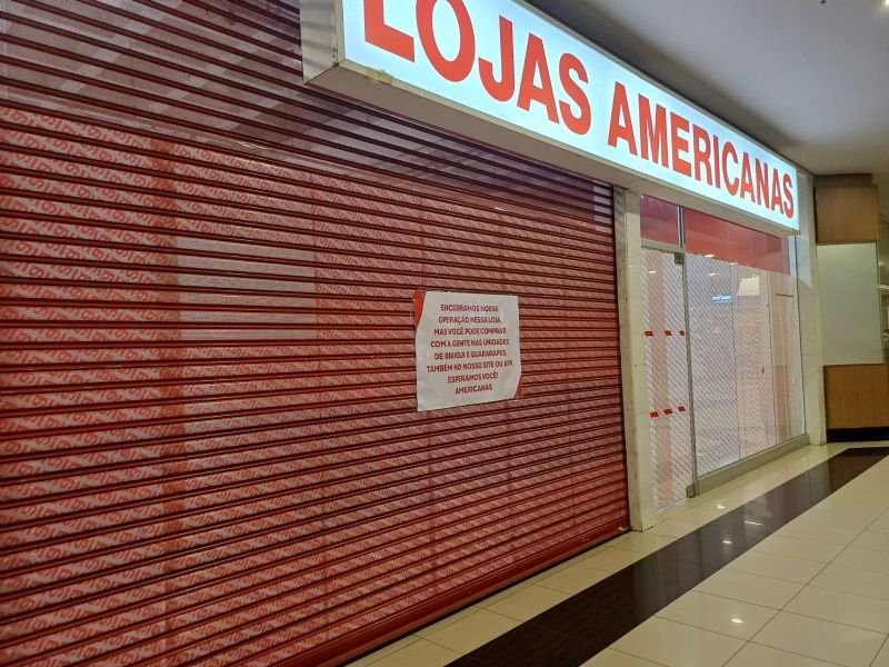 Lojas Americanas encerra operações no Araçatuba Shopping - Americanas encerra operação em Araçatuba - Foto: Andravirtual