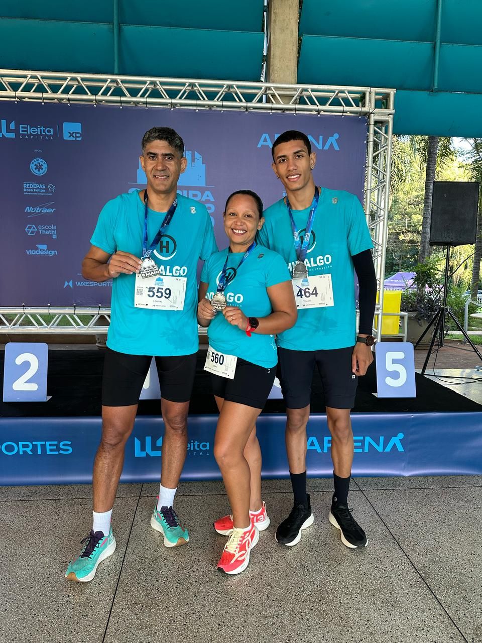 Família de Andradina brilha na Corrida Primeiro de Maio - Andradinenses conquistam pódios em família na tradicional corrida de Araçatuba