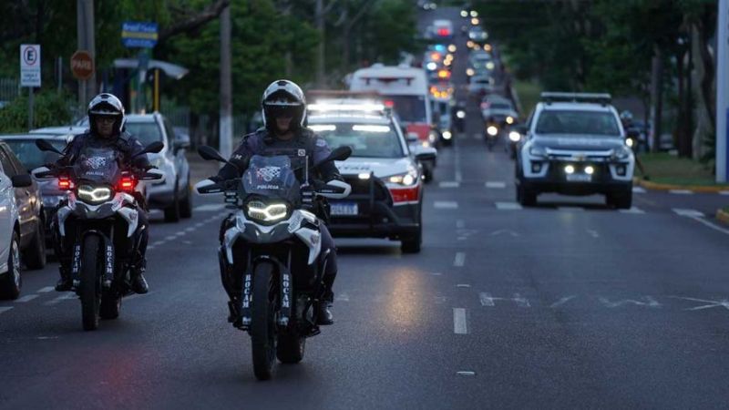 Carreata trouxe mensagem de conscientização a condutores sobre álcool em Araçatuba - Carreata Se Beber, Não Dirija - Foto: Divulgação/Prefeitura