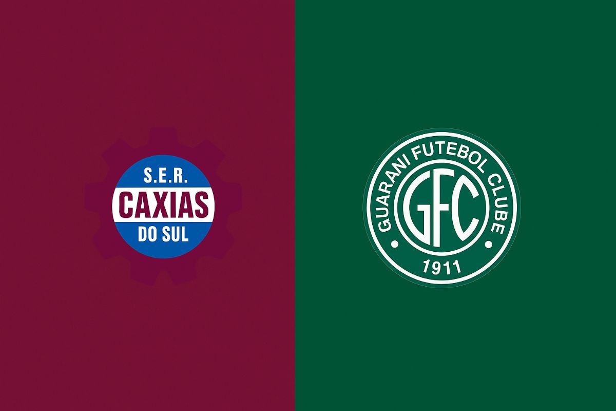 Onde assistir Caxias x Guarani ao vivo na Série C - Caxias e Guarani se enfrentam nesta segunda-feira