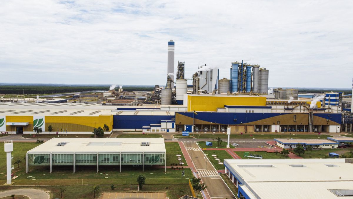 Suzano abre vagas em Ribas do Rio Pardo e Três Lagoas com inscrições até junho - Fábrica da Suzano em Três Lagoas (MS)