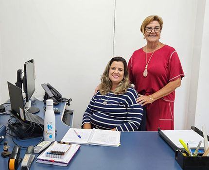 Mãe e filha constroem juntas uma trajetória de décadas na Sabesp - Isabel e Melissa