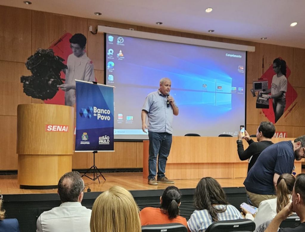 Jornada de Crédito movimenta Senai em Araçatuba - O secretário Alencar Sader destacou a importância da aproximação entre governo e setor produtivo