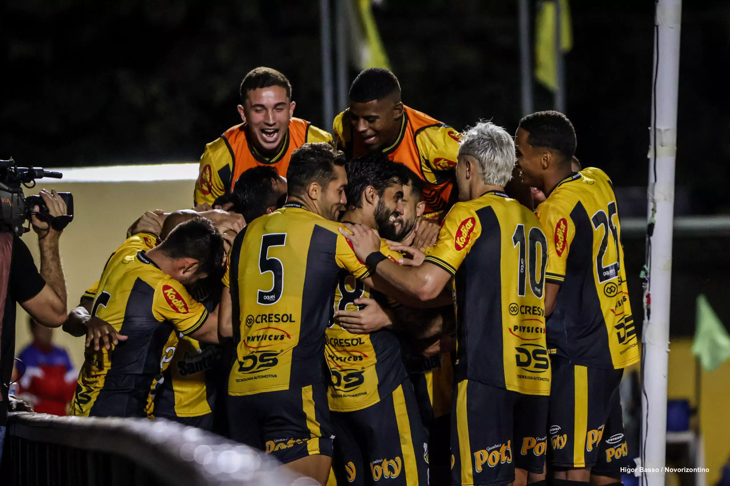 Coritiba x Novorizontino: onde assistir e como chegam os times para o duelo desta quarta (16) - Tigre do Vale tenta o G-4 - Higor Basso / Novorizontino / Assessoria de Imprensa
