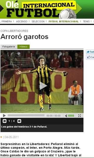 Jornal argentino tira sarro das eliminações dos brasileiros - 