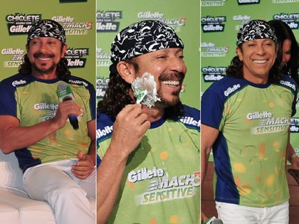Bell Marques, do Chiclete com Banana, faz a barba pela primeira vez em 30 anos - 