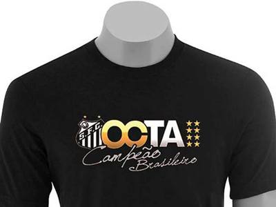 Santos já vende camisa de "octacampeão brasileiro" - 