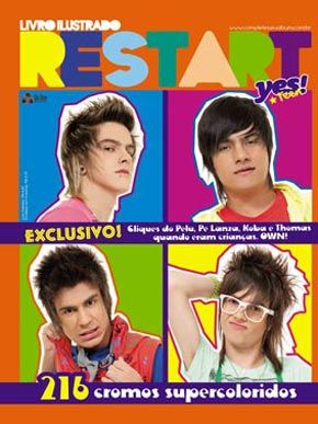 Restart lança álbum de figurinhas e grava DVD - 