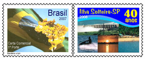 Ilha Solteira: Lançado selo em comemoração a fundação da cidade - Ilha Solteira: Lançado selo em comemoração a fundação da cidade -