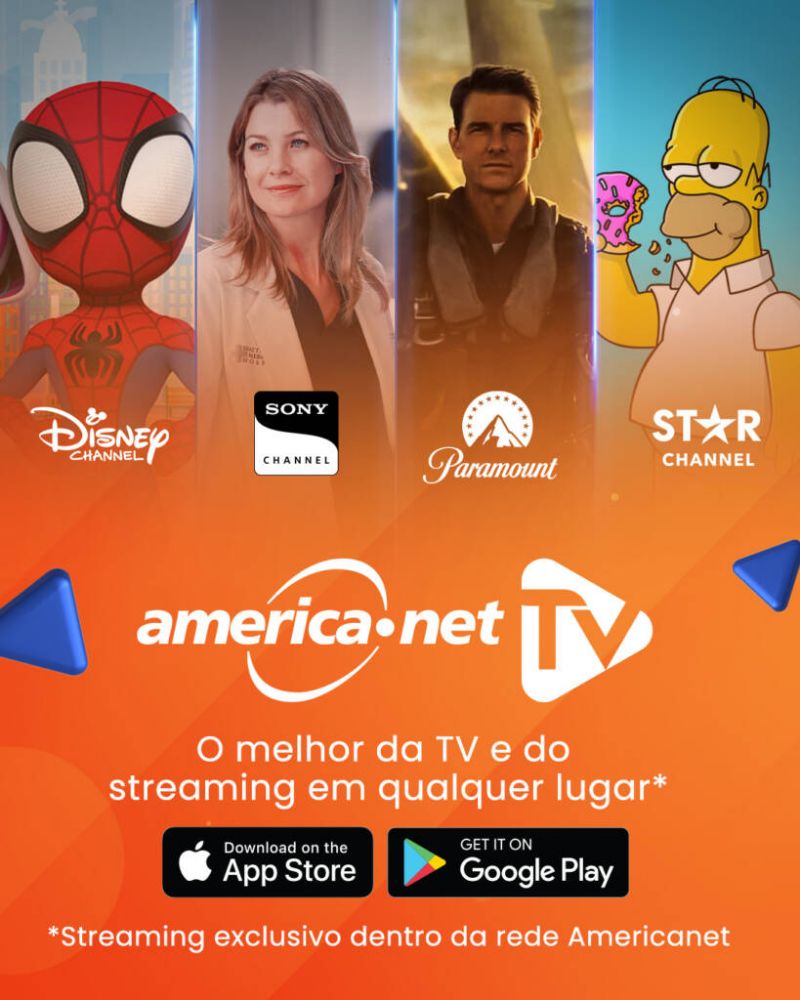 Americanet Rede Telecom, a melhor internet para sua casa ou empresa, agora com TV em Andradina (SP) - Divulgação