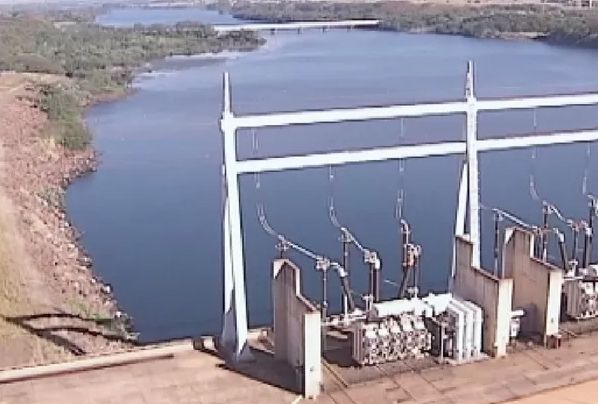 Justiça manda destinar imposto de Três Irmãos para Andradina - Usina Hidrelétrica de Três Irmãos (Foto: Reprodução / TV TEM)