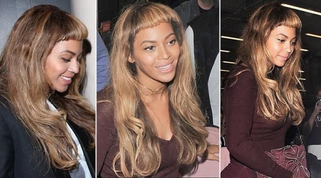 Franja curta de Beyoncé deve ser evitada por quem tem espinhas, pois piora o quadro - 