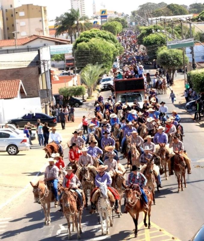 Cavalgada da Tradição abre o mês de aniversário de Andradina com grande festa - Divulgação
