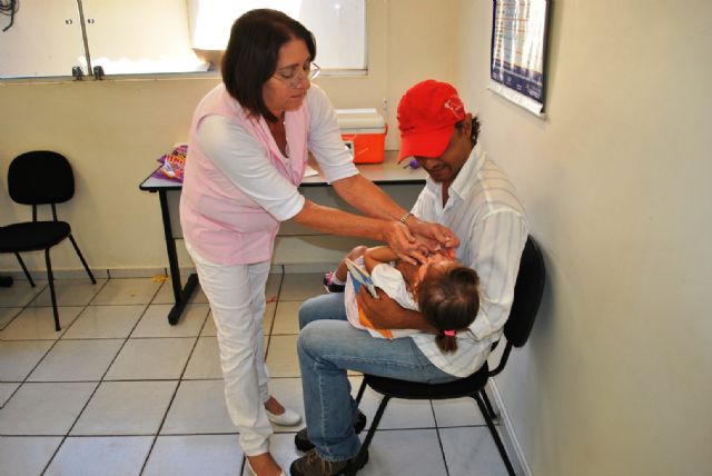 Mais de 800 crianças ainda tem que tomar vacina contra pólio em Andradina - Foto: Divulgação/Prefeitura