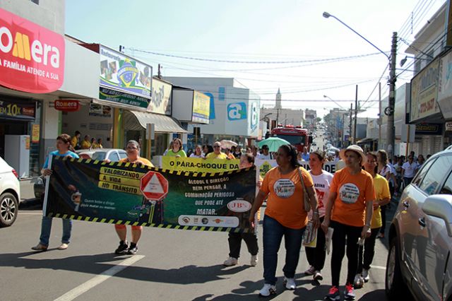 Governo de Andradina realiza atividades na Semana Nacional do Trânsito -  Passeata será uma das ações e acontece na segunda-feira . Foto: Divulgação/Prefeitura