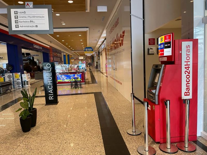 Shopping Três Lagoas passa a contar com Banco 24 horas - Foto: Divulgação