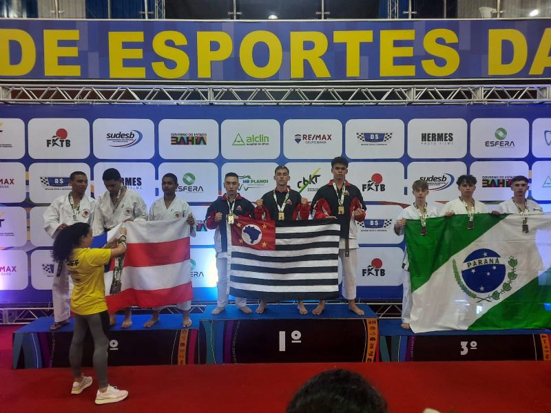 Karatê de Andradina Brilha no Campeonato Brasileiro e Pode Conquistar o Pan Americano - Divulgação