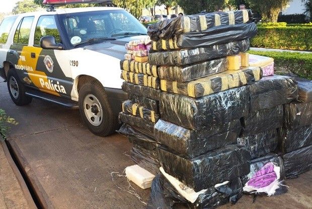 Meia tonelada de maconha é apreendida em Pereira Barreto - Foto: Divulgação