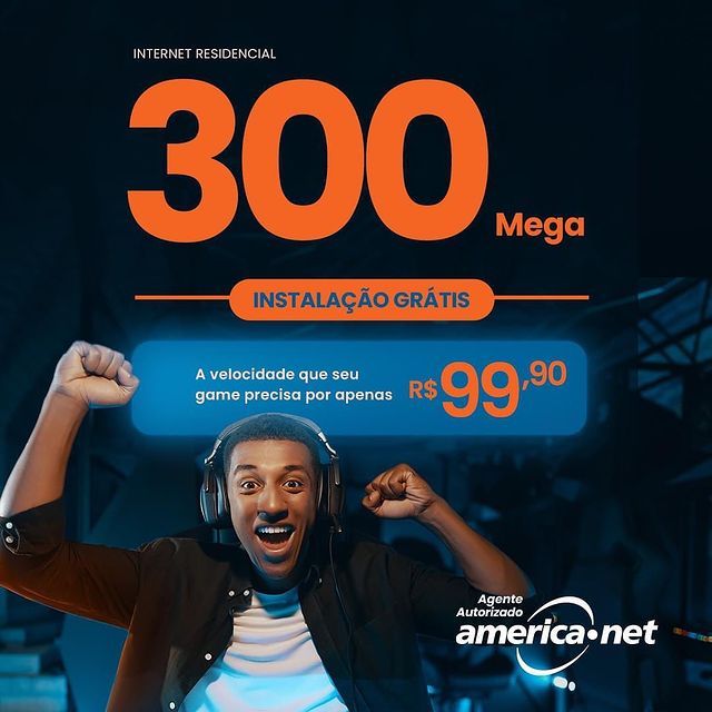 Internet residencial de 300 mega por R$ 99,90 para você curtir os melhores momentos online - Divulgação