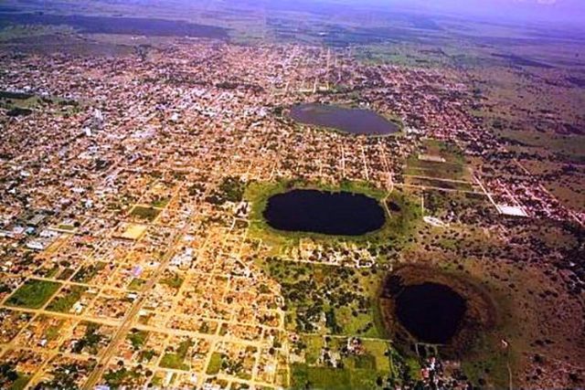 Três Lagoas passa a ser a 3ª maior cidade de MS em população - As três lagoas da cidade sul-matogrossense. Foto: Divulgação