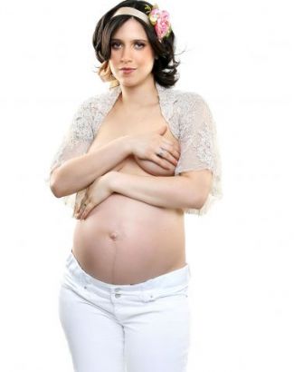 Mel Lisoa registra gravidez - 